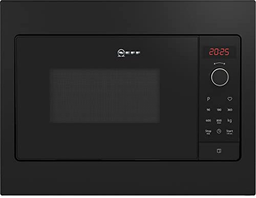 Neff HLAWG25S3B N 30 Built-In Microwave Oven - Black, 700058675