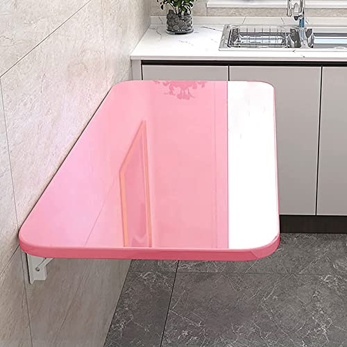 Tavolo Pieghevole A Parete Salvaspazio, Tavolo Da Cucina In Legno, banco da lavoro pieghevole Scrivania Mensola Da Muro, Scrivania Richiudibile Per Sala Da Pranzo, Studio, Cucina, Lavanderia ( Color :