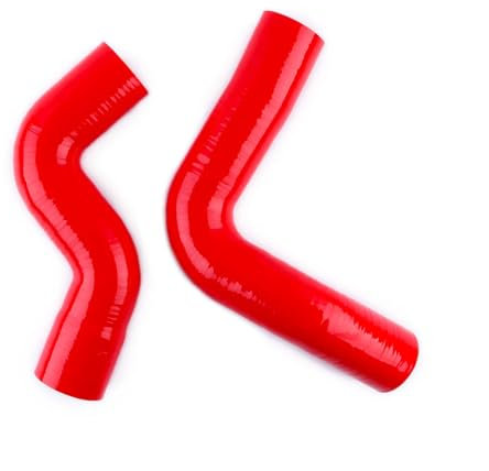 MKKDYC Refrigerante Manguitos Compatible con Seat para Leon 1.8T 20vT para Cupra R AMK 210 225 DOHC Intercooler Kit De Mangueras De Silicona Mangueras De Radiador De Motor De Coche(Red)