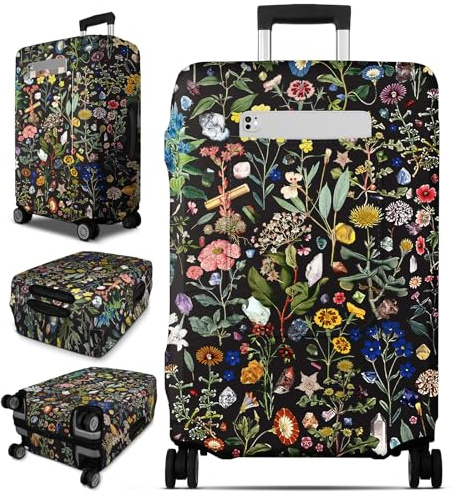 OffiEase Koffer-Schutzhüllen, groß, waschbar, wasserdicht, staubdicht, für Reisen, passend für 45,7 - 76,2 cm