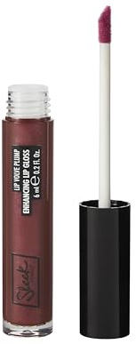 Sleek MakeUP Lip Volve Plump Enhancing Lip Gloss for Fuller Looking Lips, Nourishes and Hydrates, Glossy Finish, Pompadour, 6 ml