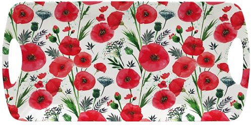 The Leonardo Collection Finola Plateau empilable de Taille Moyenne pour Servir des Plats | Plateaux de Service pour Accessoires de Cuisine | Joli Plateau de Service pour Servir des Aliments et du thé