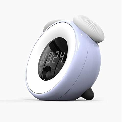Smart Timed Sleeping Nachttischlampe Sensing Digitaler Wecker Nachtlicht, Blue