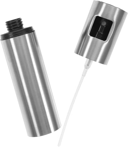 TOPPERFUN Botella Dosificadora De Aceite Acero Inoxidable Pulverizador Resistente Fugas Para Cocina y Barbacoa Rociador Aceite Saludable Control Dosificación Fácil Limpieza