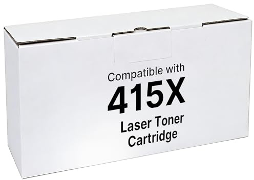 415A 415X Toner Mit Chip kompatibel für hp 415A 415X für hp color laserjet pro mfp m479dw M479FDN M479DW M479FNW M454DN M454DW M479 W2030X W2031X W2032X W2033X (Schwarz, Cyan, Gelb, Magenta, 4er-Pack)