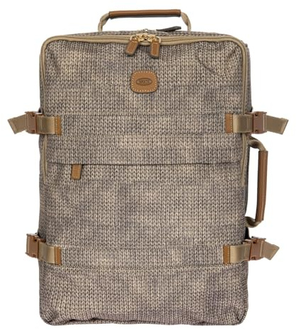 Bric's Rucksack Reisetasche mit Laptopfach X-Collection Backpack Wool Nut braun