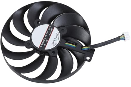 Vynetra Ventilador de refrigeración de 95 mm con tarjeta gráfica, radiador de refrigeración FDC10U12S9-C para GTX1650 1660, gráficos de estabilidad mejorados