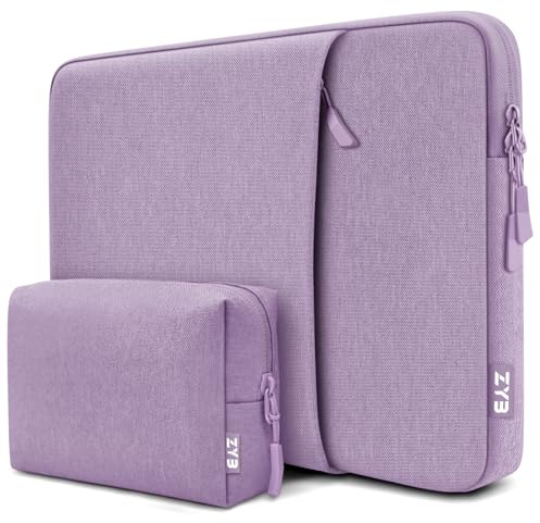 ZYB Funda Portatil 14 Pulgadas,Funda para Ordenador 14 Pulgadas/Mac Air 15 | ZYB Funda Portatil 14 Pulgadas para MacBook Air 15 M5-M2,14 Lenovo ThinkPad/IdeaPad HP ASUS DELL Acer etc 14 PC-Púrpura