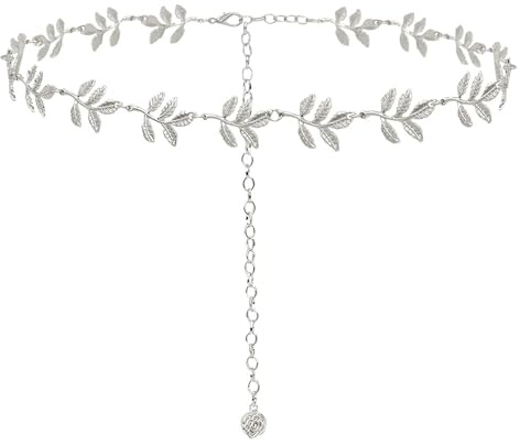 BWOOOWE Cadena de Cintura de Moda Para Mujer Como Estiloso Sustituto De Cinturón En Metal Con Comodidad Versátil Joyas para el Cuerpo para Vestidos Jeans Y Chalecos En Diseño Moderno