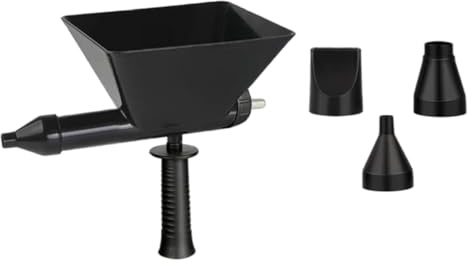 Sharplace Machine à jointoyer électrique portable pour ciment, pratique avec 3 buses pour murs, sols et décoration intérieure, Pp Noir