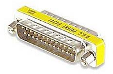 Gender Changer, Thin, DB25 M/M