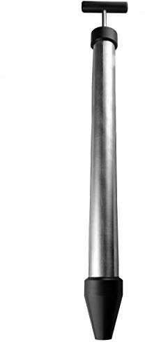 HBT, pompa per malta manuale MP200, in acciaio inox di alta qualità, capacità 700 ml, Made in Germany