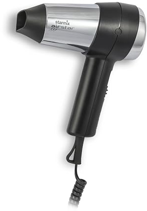 Starmix Haarföhn TFC 18 - Für Hotels, Schwimmbäder & Fitnessstudios - 1800 Watt, 4 Leistungsstufen und 2 Luftgeschwindigkeiten, Haartrockner aus schlagfestem ABS-Kunststoff, mit Schutzkontaktstecker