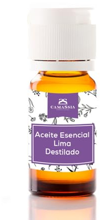 Camassia Aceite esencial lima (citrus aurantifolia) destilado | Aceites esenciales | Citrus aurantifolia swingle - 100% natural y puro | 250ml