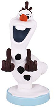 Cableguys Disney Olaf Controller Halter & Handy Ständer - Gaming Zubehör für Zimmer und Schreibtisch-Setup, Ständer Kompatibel mit Xbox-, PlayStation- & den meisten Standard-Controllern