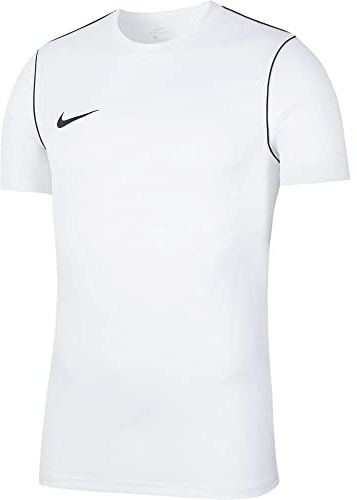 Nike Unisex Kinder Park 20 Shirt, White/Black/Black, 9 Jahre