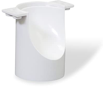 Highcraft Entonnoir à clipser double vidange pour machine à laver - Blanc ABS - Siphon de condensat - 546GVO