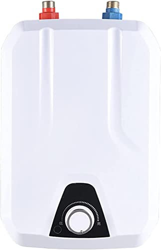 CUSMA Electric Mini Tank Water Heater, Instant Hot Kitchen Household, 8L Huge Tank with Fast Heating Temperature Adjustable