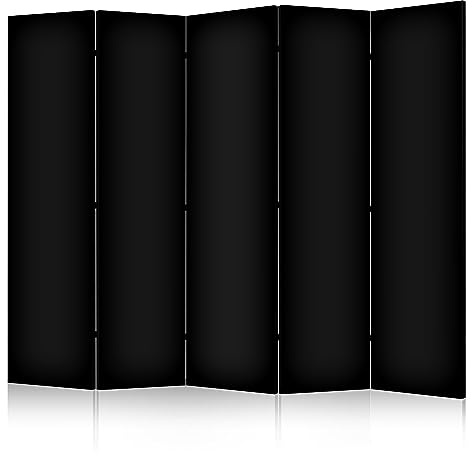 murando - Paravent Raumteiler Akustikschaum Home Office, 225x172 cm, modern | Mobiler Sichtschutz, sofort einsatzbereit, Holzrahmen, ideal fürs Wohnzimmer oder Büro, geruchsneutral, lichtbeständig