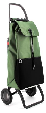 Klappbarer Einkaufstrolley Rolser I-Max Urban MF 2 Räder - Kaki