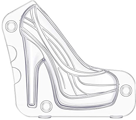 3D Frau High Heel Schuh Schokolade Fondant Kuchen Form Backen Dekor Werkzeug Kuchen Dekoration Form Groß Fondant