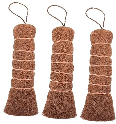 STOBAZA 3pcs Practical Palm Pot Cleaning Brush for Kitchen Restaurant and Home Use Lightweight Multi-functional Design Comfortable Grip Cleaning Tool for Tea Trays and Bowls