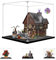 AAABOX Cube Vitrine 30x30x30cm,3mm Acrylique Transparent Boîte de Présentation pour Lego The Sisters' Cottage 21341 10370 60375 75583 76261,Boite Anti Poussière pour Ballon de Foot Basket