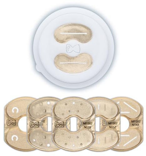 Pastidea – Kit trafila con 6 formati: Pappardelle, Mafalde, Spaghetti Chitarra, Tagliatelle, Fileja, Spaghetti 2mm – compatibile con Philips Pasta Maker Avance e Serie 7000