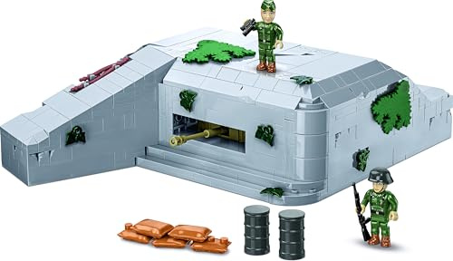 COBI Regelbau 667 - German Bunker, Grau, Grün