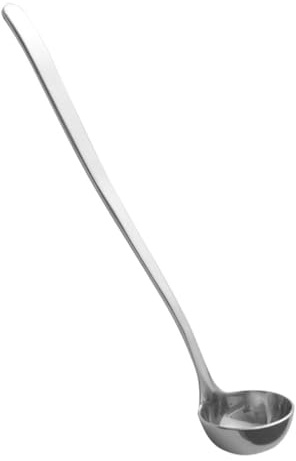 NUOBESTY Cuchara De Mango Para Miel Cuchara Para Salsa De Uso Diario De Acero Inoxidable Para Cocina
