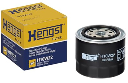 HENGST - Ölfilter H10W22 - Öl-Anschraubfilter für KFZ | Hochwertiger Motorölfilter für KFZ mit Otto- oder Dieselmotor - Robuster Ölfilter mit hoher Schmutzaufnahmefähigkeit