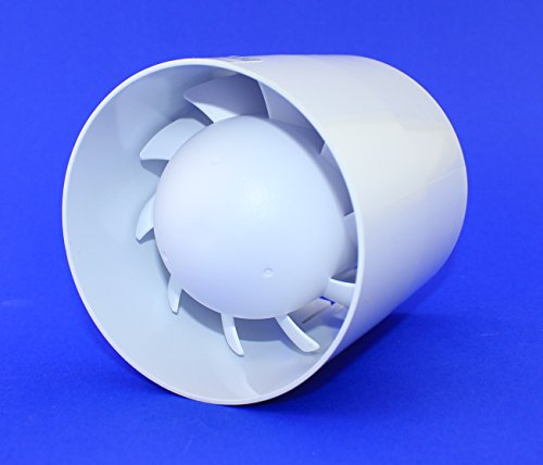 Kanal Rohrventilator Rohreinschub Einschublüfter Abluft Zuluft Lüfter Rohr Ventilator leise aRc Ø 100 mm 10 cm Rohrlüfter Rohreinschubventilator Kanallüfter Badlüfter