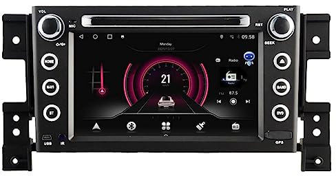 Android 12 Autoradio per Suzuki Grand Vitara 2005-2015 Apple Carplay lettore DVD unità principale GPS stereo Android navigazione USB WIFI Bluetooth 8 core controllo del volante