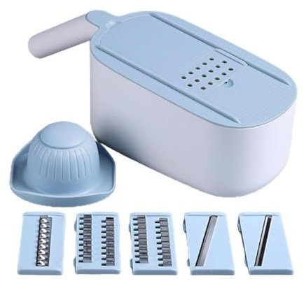 Râpe à fromage en acier inoxydable pour une utilisation facile - Râpe pour cuisine avec récipient domestique durable - Râpe S avec récipient pour cuisine