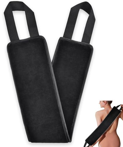 Selbstbräunungshandschuh-Applikator, Mikrofaser-Rückenlotions-Applikator. Tragen Sie Lotion auf den Rücken auf. Selbstbräunungs-Rückenapplikator funktioniert mit künstlichem Bräunungshandschuh.