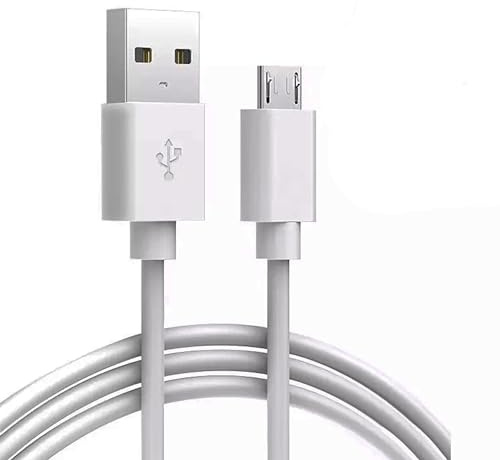 Micro USB Cables 1m 2m 3m for Samsung, HTC, Nokia, Sony, Kindle, PS4, Speaker, Power bank and More Micro USB Devices (2 Meters)