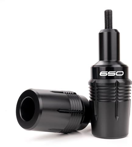 ZESIDIMO Protezione Anticaduta Per Ninja Z650 2017+ Tamponi per moto,Nero | Z650 Ninja 650 KRT 2017-2026 2025 2024 2023 Accessori Moto Protezione Anticaduta Paratelaio