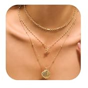 TOVABA Collana Conchiglie Donna, Collana Dorata con Stella Marina e Conchiglia, Design Elegante per Stile Estivo, Regalo Perfetto per Ogni Occasione