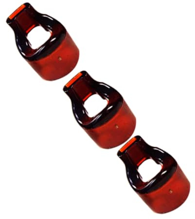 GALPADA Boquilla de Flauta para Principiantes 3 Piezas, Accesorio de Resina Duradera para 6 y 8 Agujeros, Boquilla de Ayuda para Soplar, Compatible Flautas de 23 Mm, Adecuado