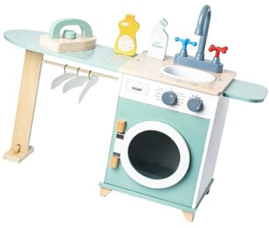 LIXSAZSE Machine à Laver Jouet pour Enfants : Une expérience réaliste et des Bonnes habitudes pour Les Jeunes Enfants grâce à Un Jeu de rôle captivant. Mini-Jeu de Nettoyage pour développer la