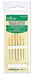 Clover Gold Eye Chenille Needles - Size 22 6/Pkg