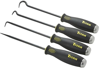 Titan 17224 4 pc. Jumbo Bolstered Pick and Hook Set