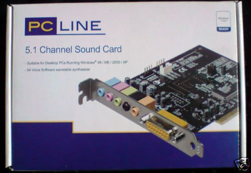 PC Line 5.1 Channel Sound Card