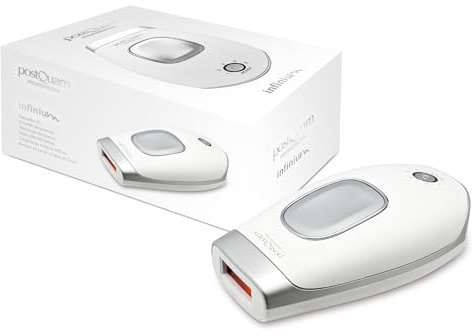Postquam - Tragbarer IPL Laser Haarentferner Infinium - 5 Leistungsstufen, Multi-Flash, Quarzlampe und Ergonomischer Griff - Behandlungsfläche 30 x 10 mm