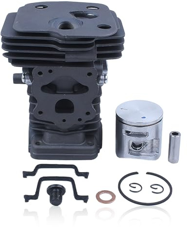 Haishine Kit Joint de Piston pour Cylindre 42MM pour Husqvarna 445 445e 450, 450 Rancher 45,7 CC Pièces de Moteur de tronçonneuse 544119902