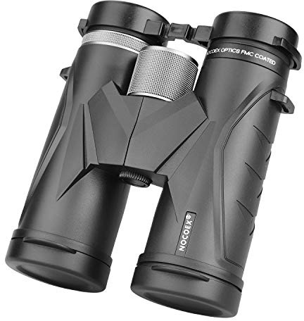 NOCOEX 10x42 Fernglas Erwachsene，Kompaktes Tragbares Fernglas mit nachtsicht，Ideal für Vogelbeobachtung, Reisen und Sport（C）