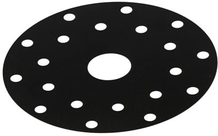 VINTORKY Feuille Conductrice De Chaleur Pour Casserole Induction 15 Cm En Matériau Céramique Noir Compatible Plaques Cuisson Cuisine Familiale