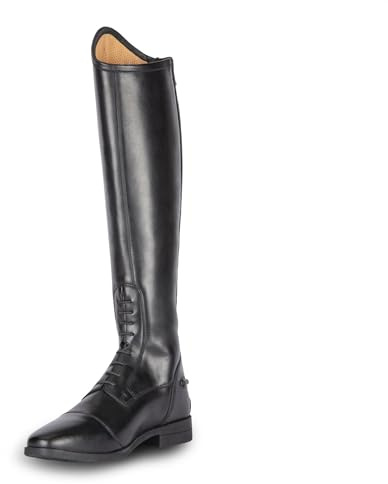 Shires Moretta Ortona Mens Tall Leather Horse Riding Boots - Black Adults 11 Slim