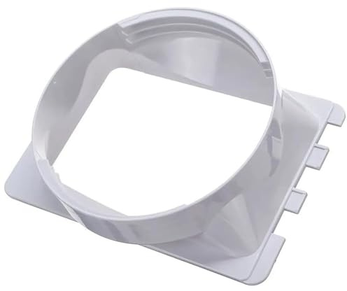 moyiw Air Conditioner Exhaust Hose Connector, Portable Air Conditioner Body Accessories, Square Exhaust Duct Interface, for Mobile Air Conditioner Adapter Window-Seal