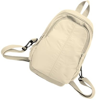 HAUMAUH Mini Backpack For Women Small | Rucksack(4.3”x8.2”x11.8” | 3.5L) Lightweight Crossbody Bag | Water Resistant Nylon